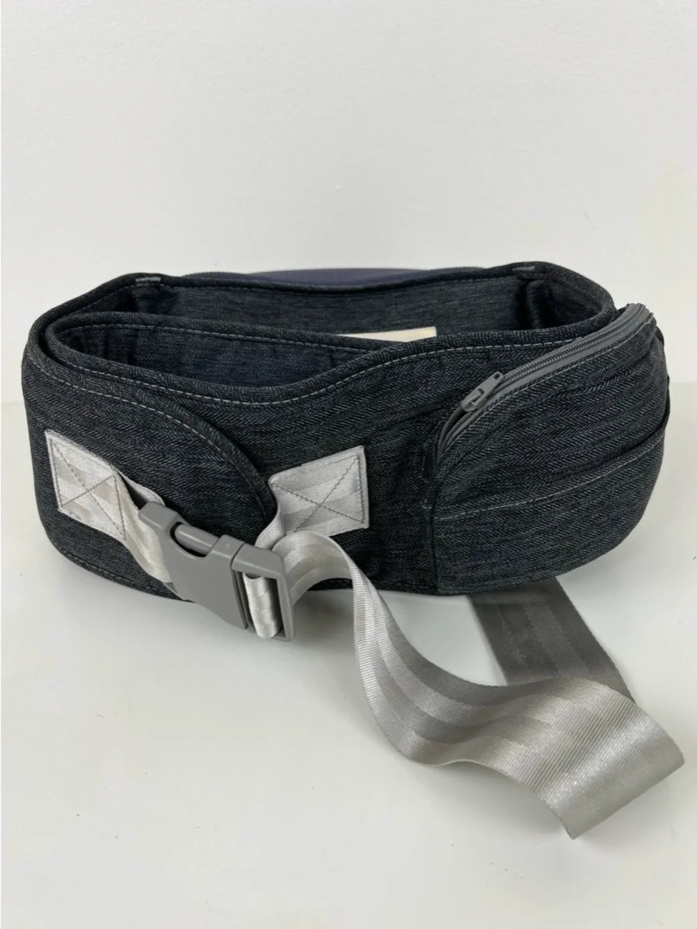 Baby Hip Seat Carrier — Gray Support Waist Stool